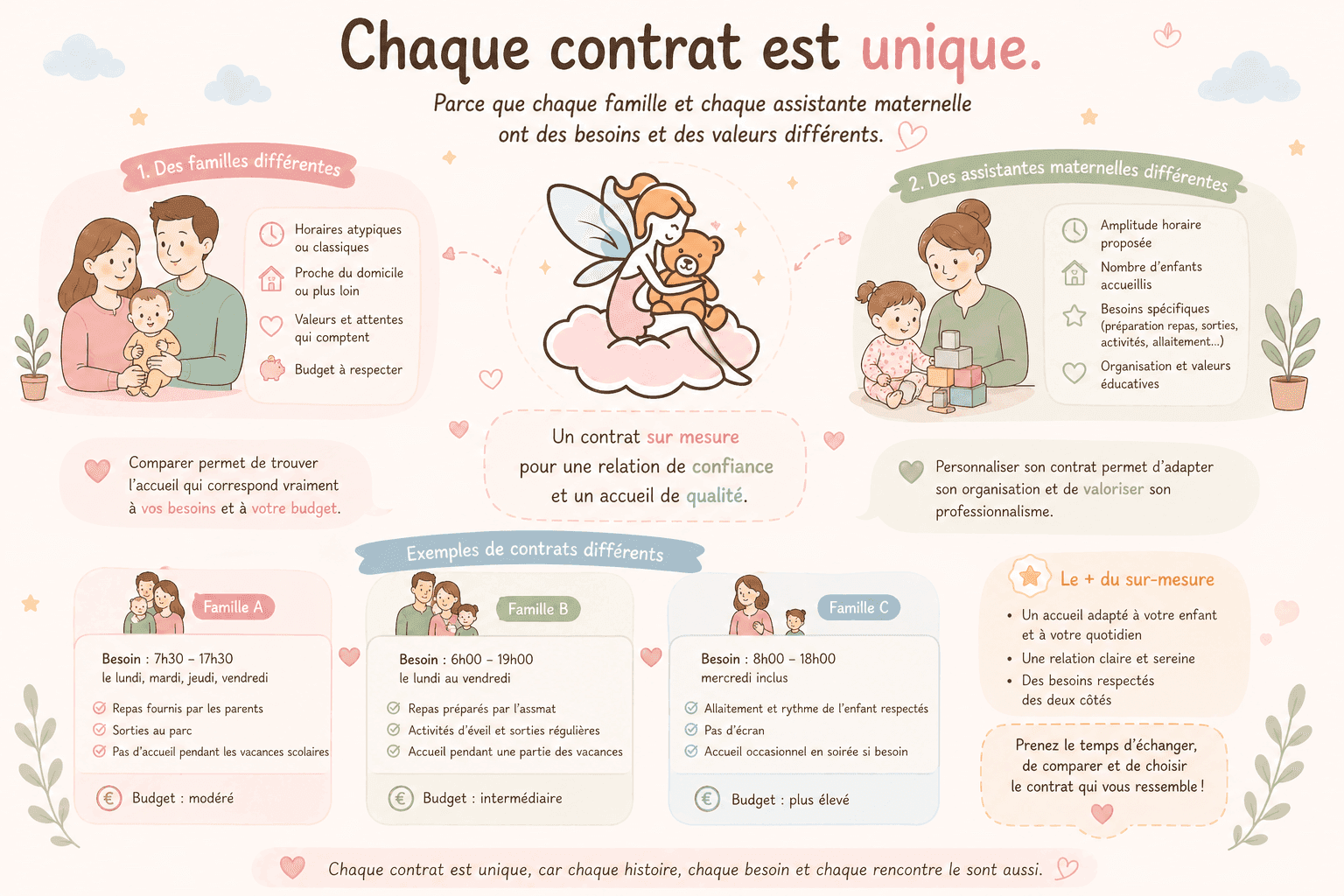 Chaque contrat est unique